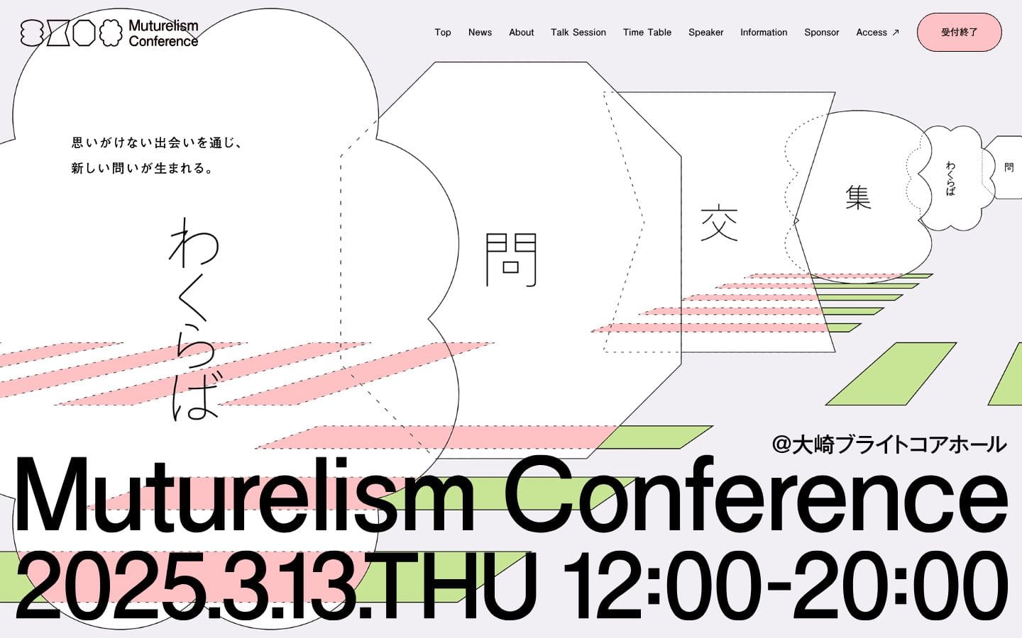 Muturelism Conference PC表示