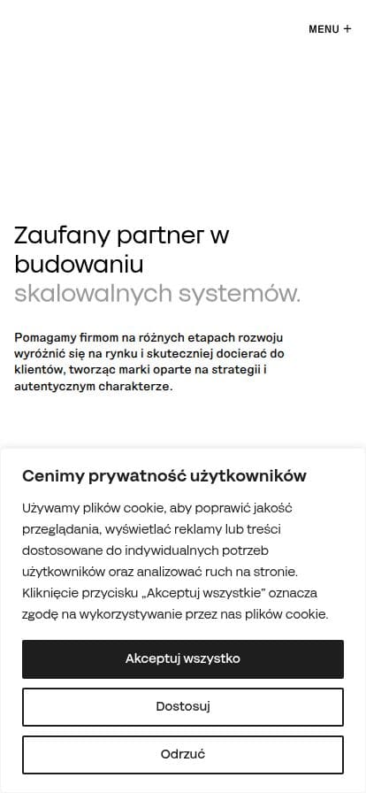 Agencja brandingowa: brand design studio | 247studio スマホ表示