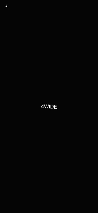 4WIDE - Creative Web Studio スマホ表示