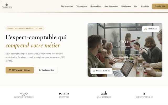 Expert-Comptable Paris 8 et Les Lilas | AdvizExperts