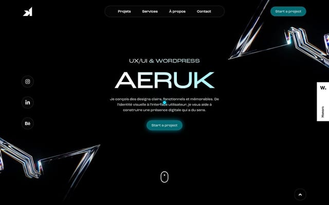 Aeruk - Designer UX/UI & Branding
