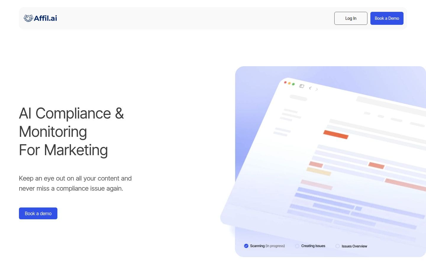 Affil.ai PC表示