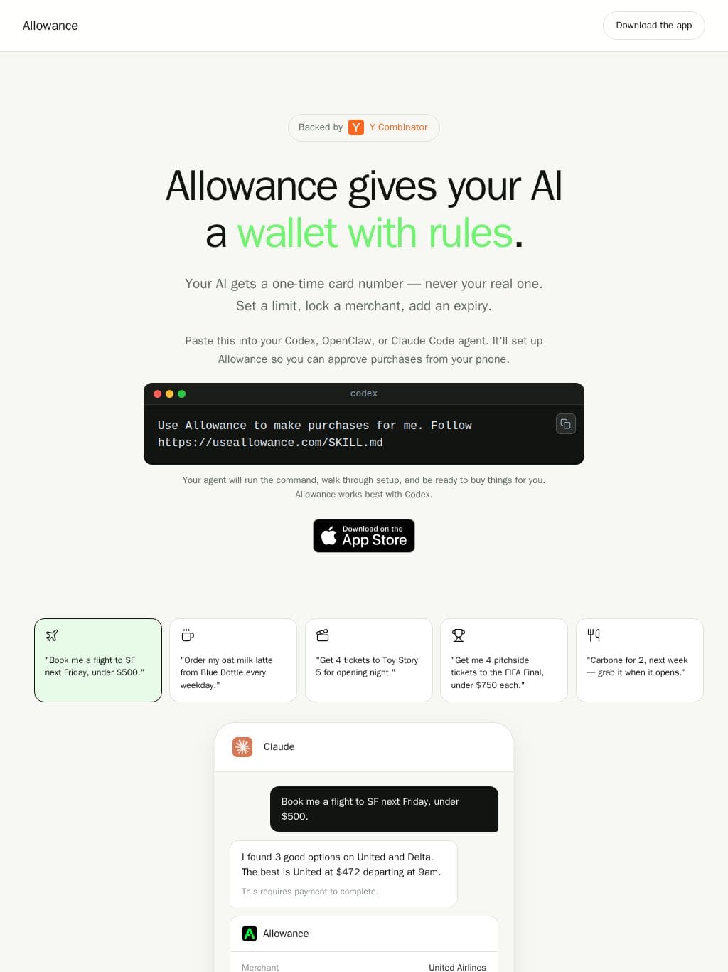 Allowance タブレット表示