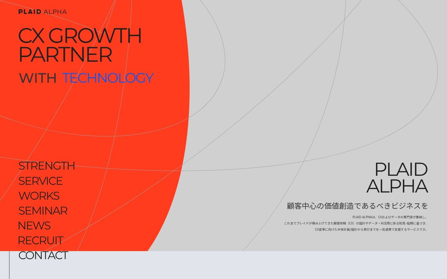 PLAID ALPHA PC表示