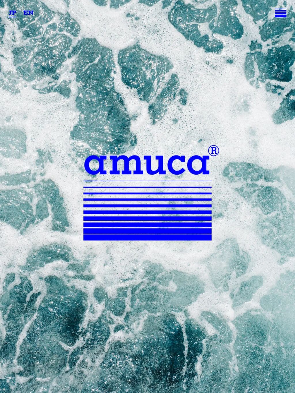 amuca brandsite タブレット表示