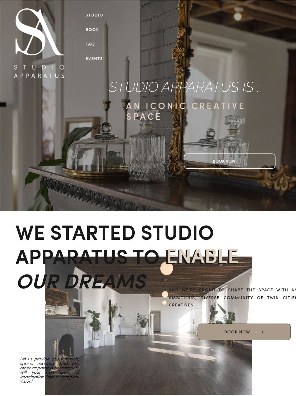 Apparatus Studio 2 タブレット表示