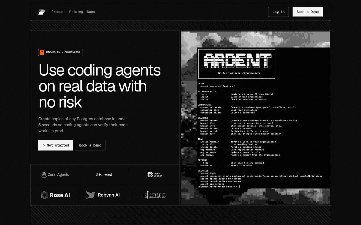 Ardent PC表示