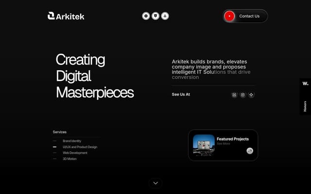 Arkitek - Defining digital presence