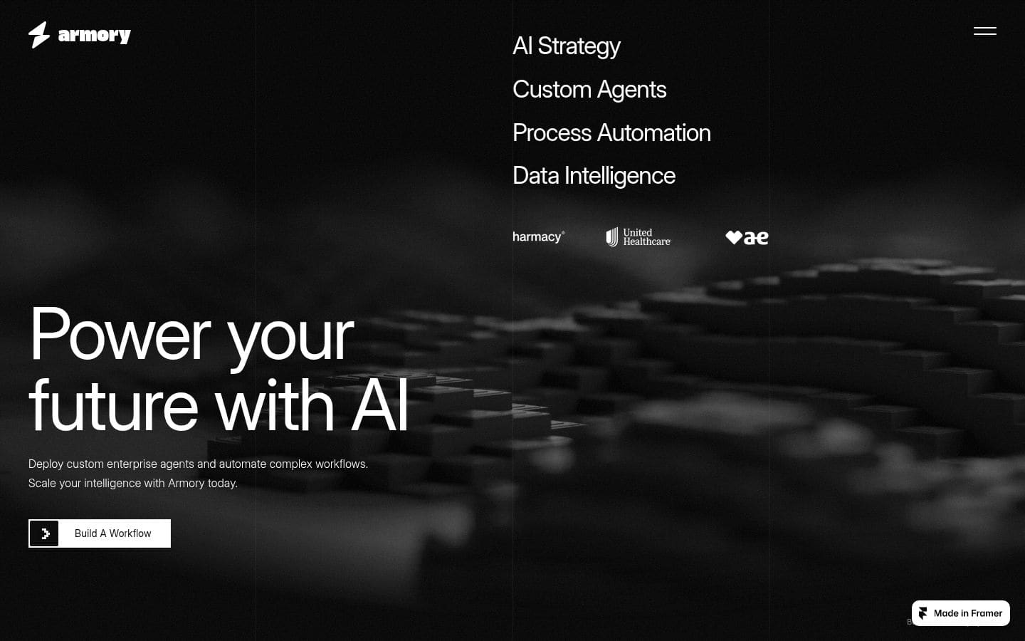 Armory AI Agency PC表示
