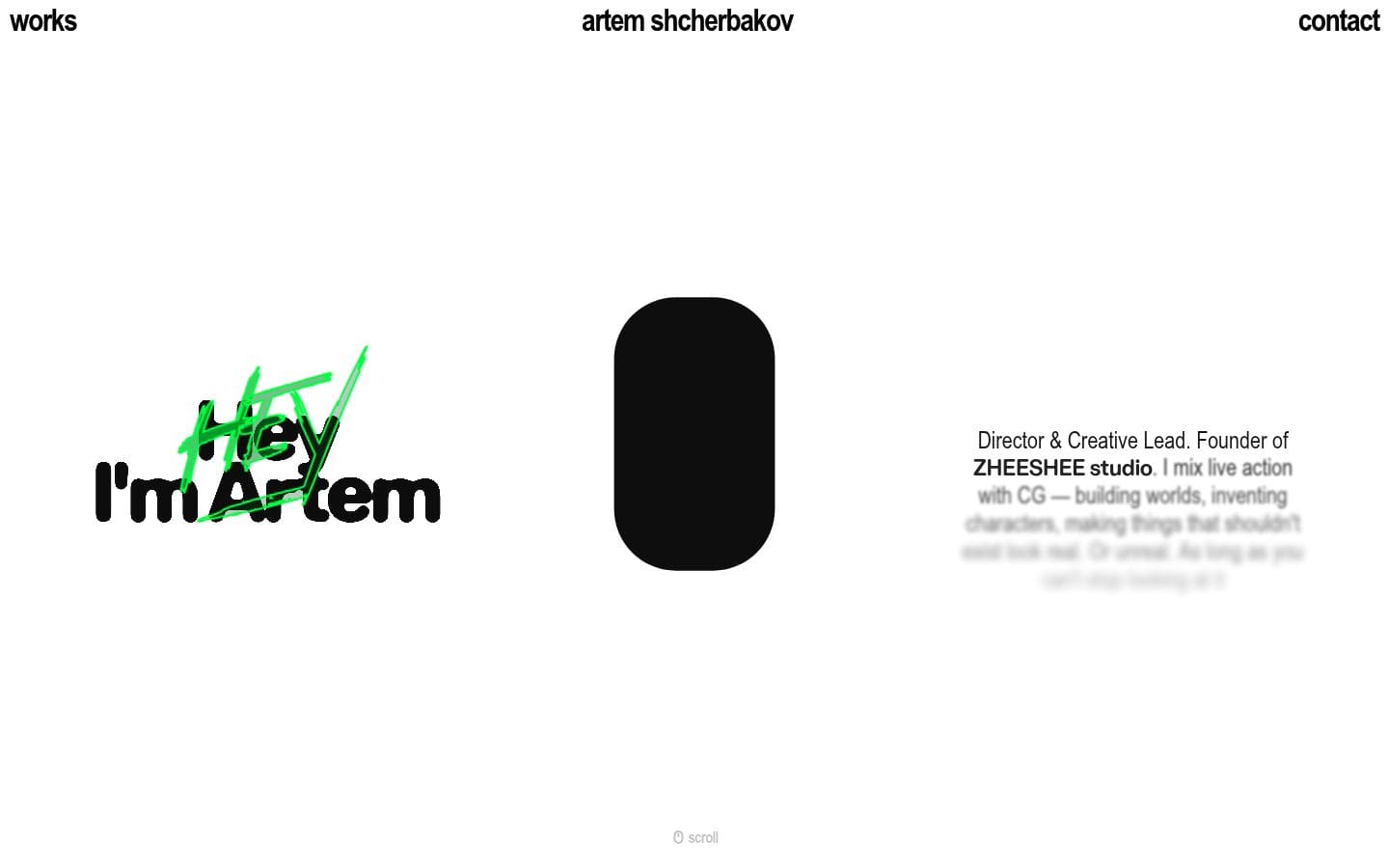artem shcherbakov PC表示
