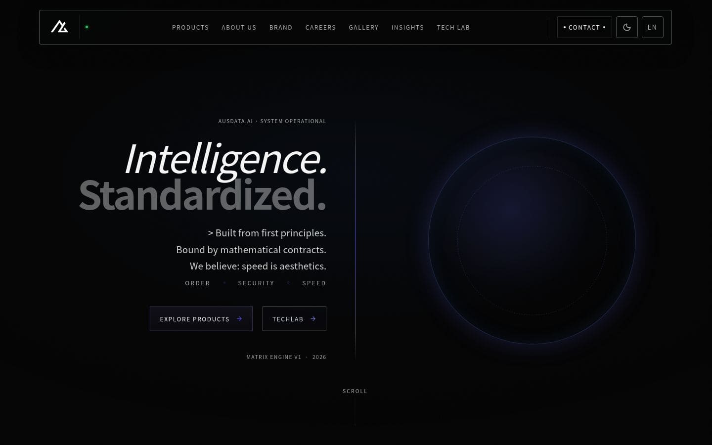 ausdata.ai PC表示