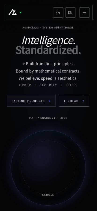 ausdata.ai スマホ表示
