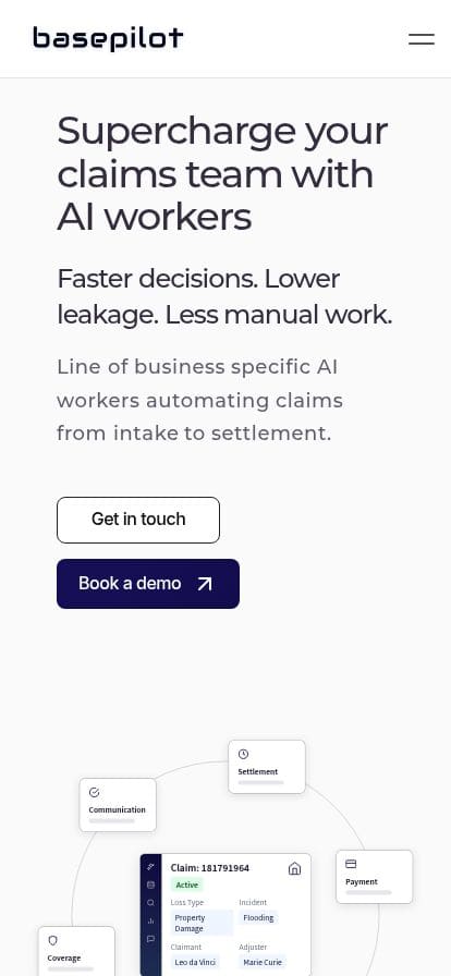 Basepilot スマホ表示