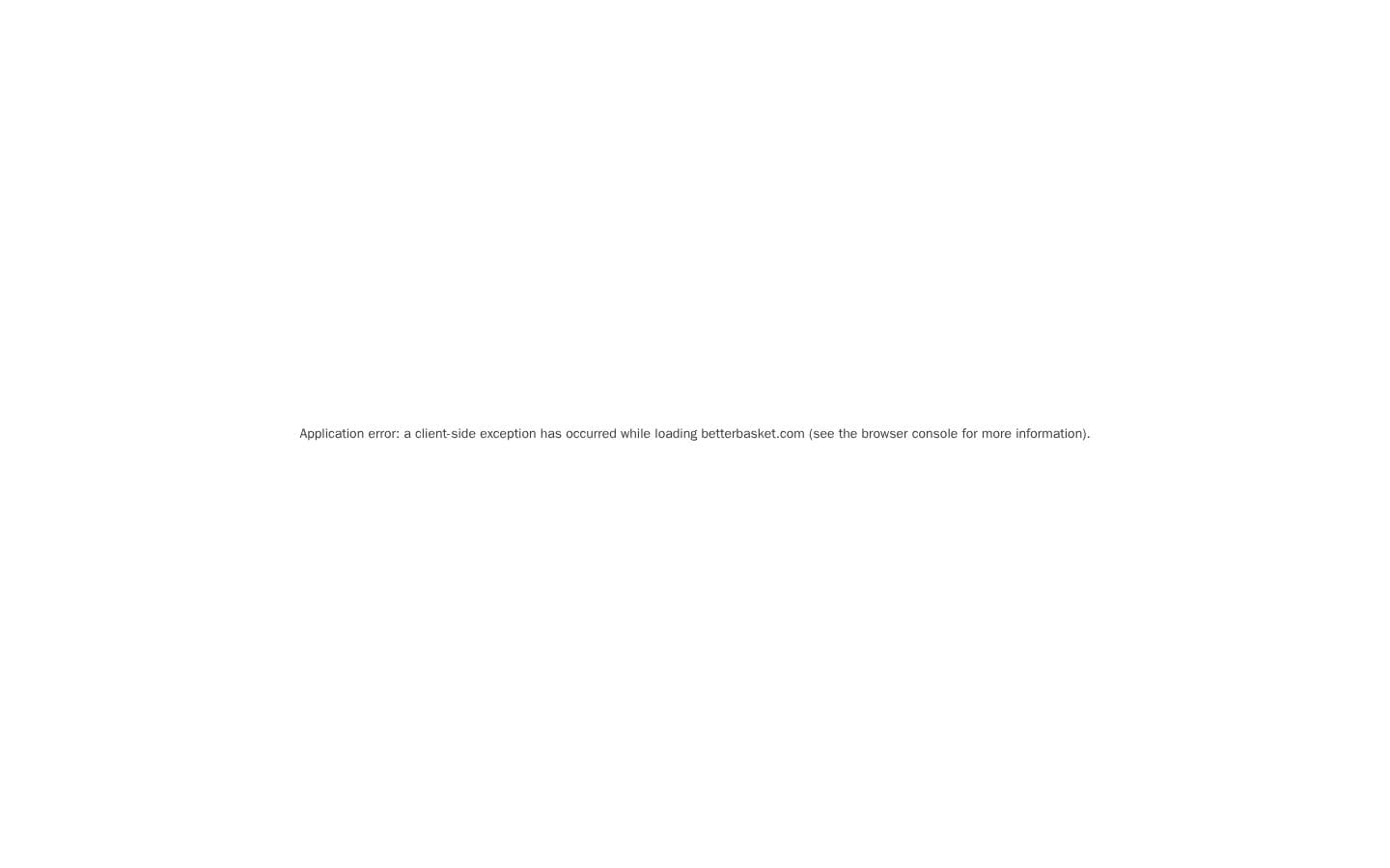 BetterBasket PC表示