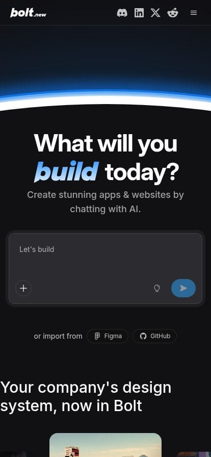 Bolt スマホ表示