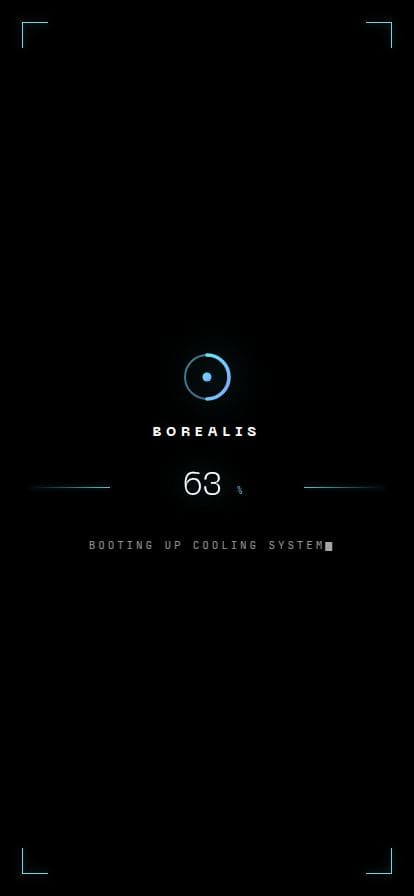 Borealis スマホ表示