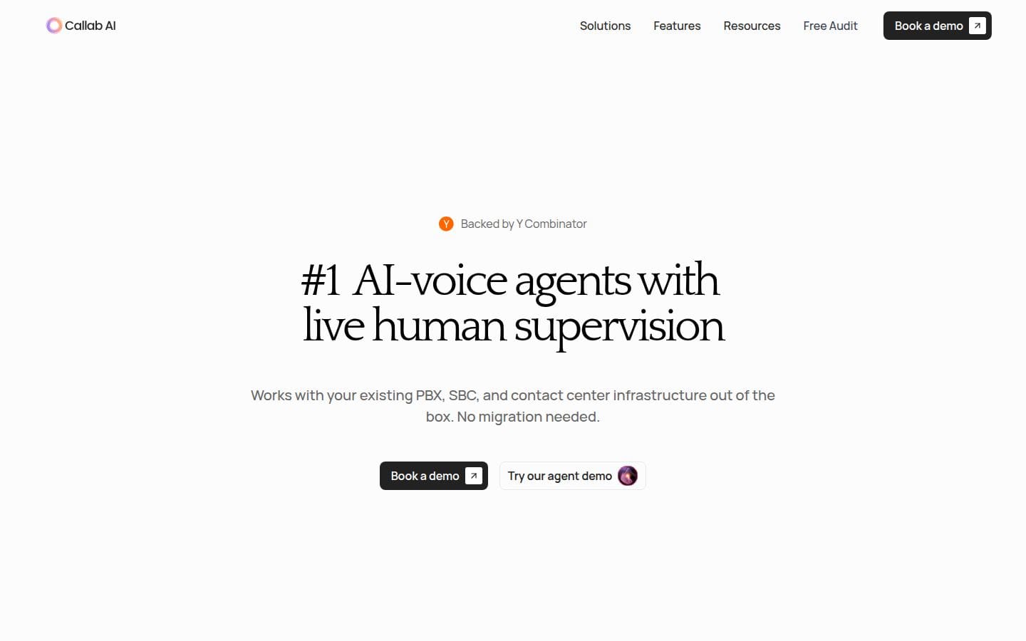 Callab AI PC表示