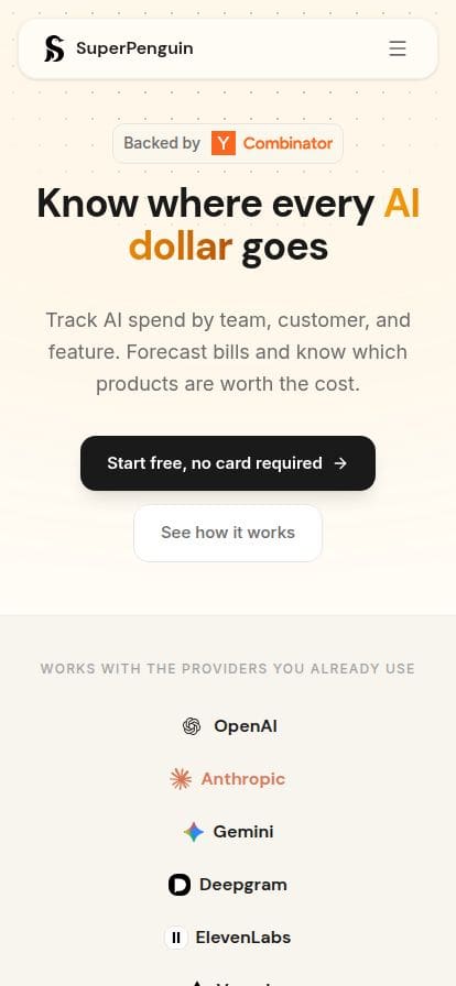 Carrot Labs スマホ表示