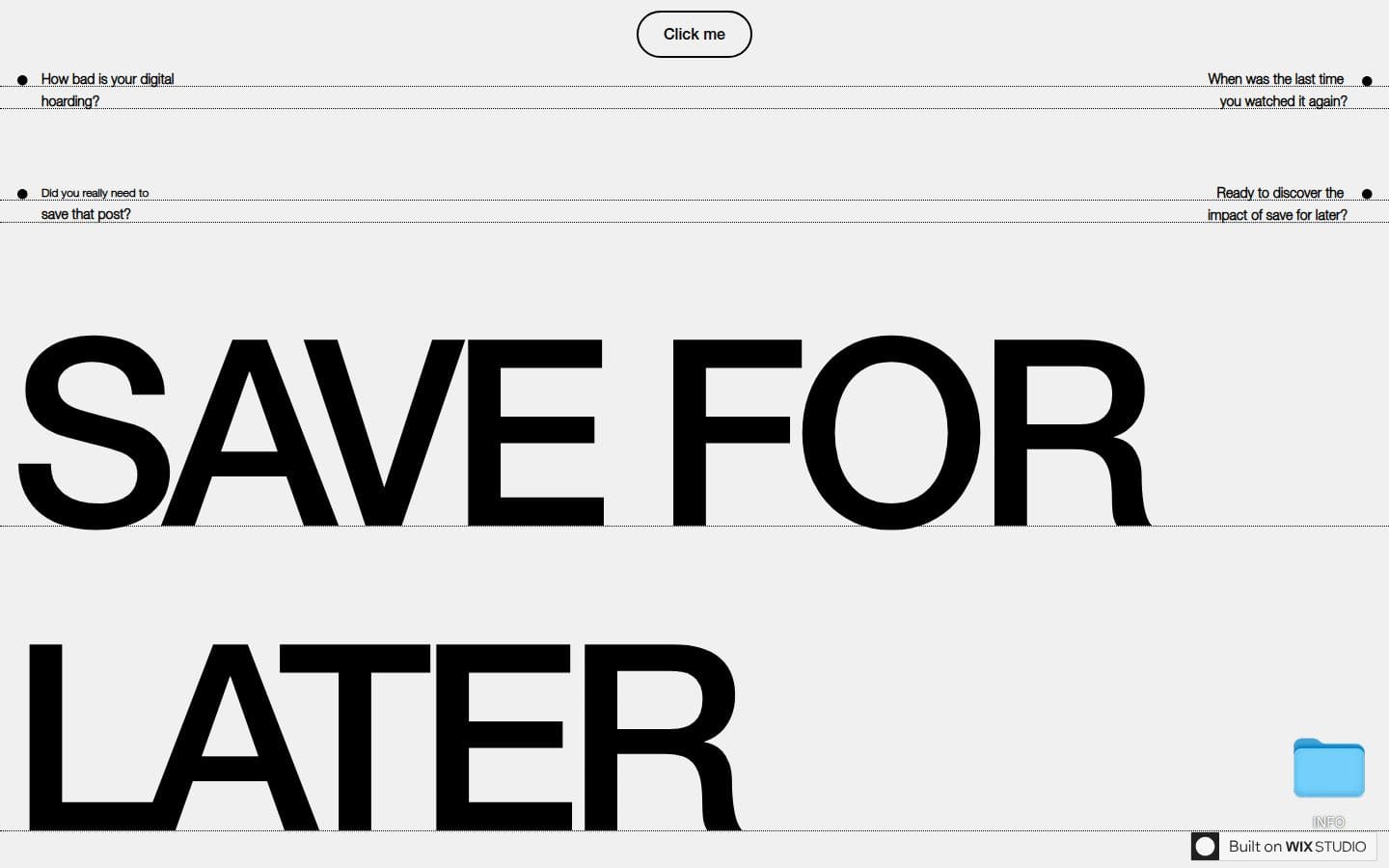 Save for later PC表示