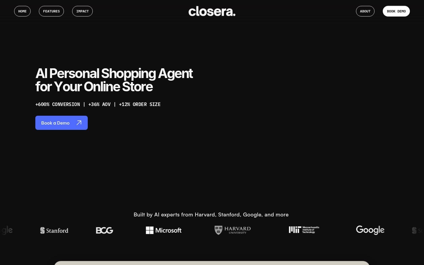 Closera PC表示