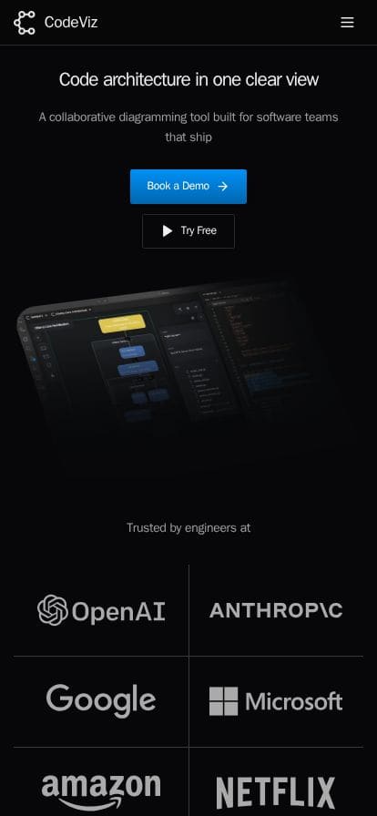 CodeViz スマホ表示