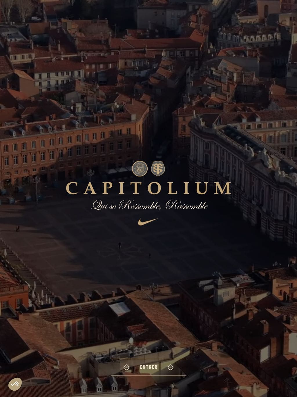 Capitolium | TéFéCé x Stade Toulousain タブレット表示