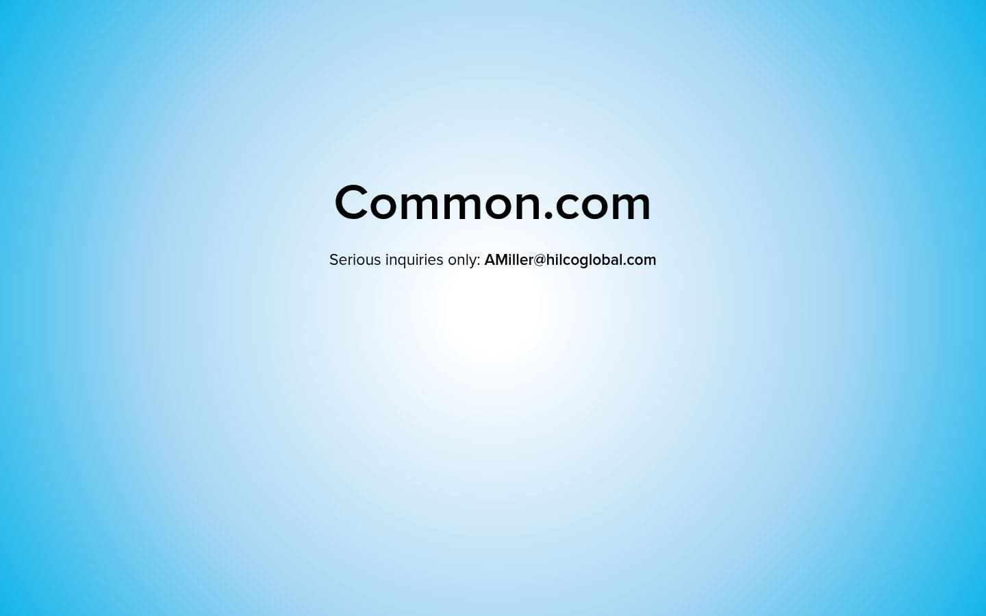 Common PC表示