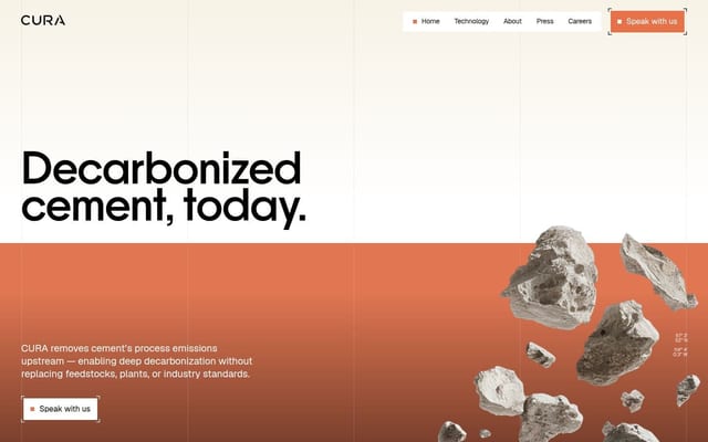 Decarbonized Cement Technology | CURA Climate