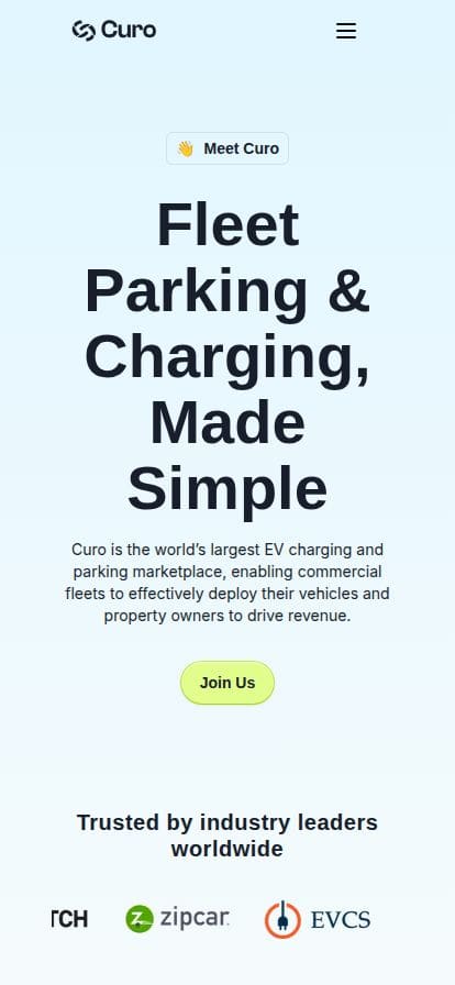 Curo スマホ表示