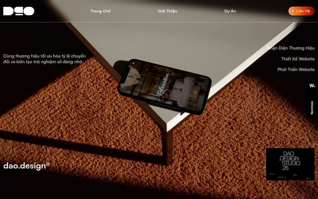 Dao.Design - Studio chuyên thực hiện các dự án kỹ thuật số chất lượng cao.