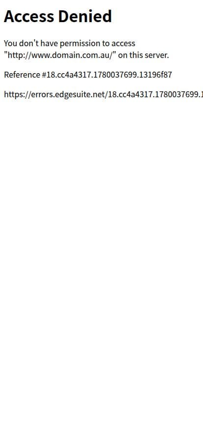 Domain スマホ表示