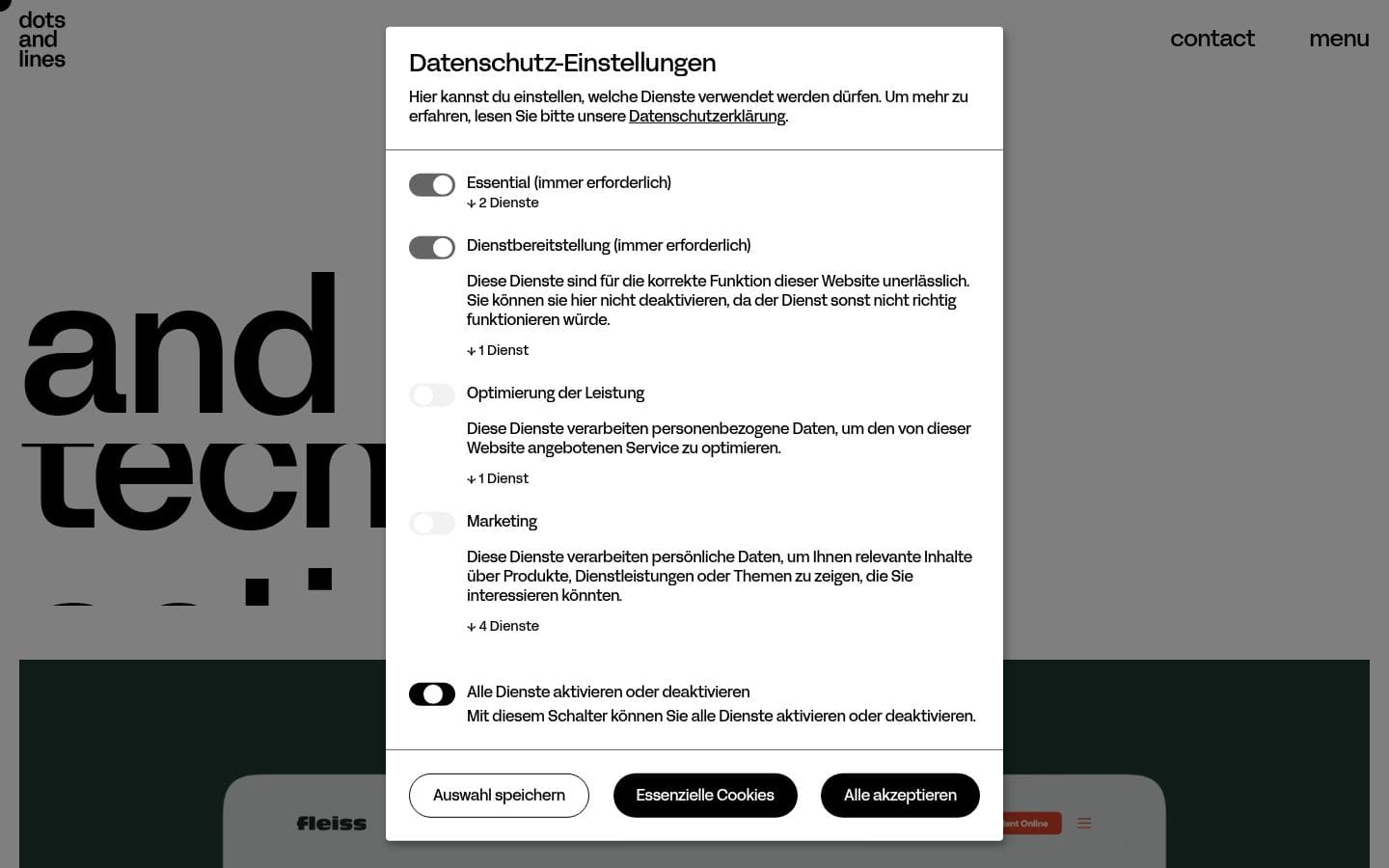 dotsandlines PC表示