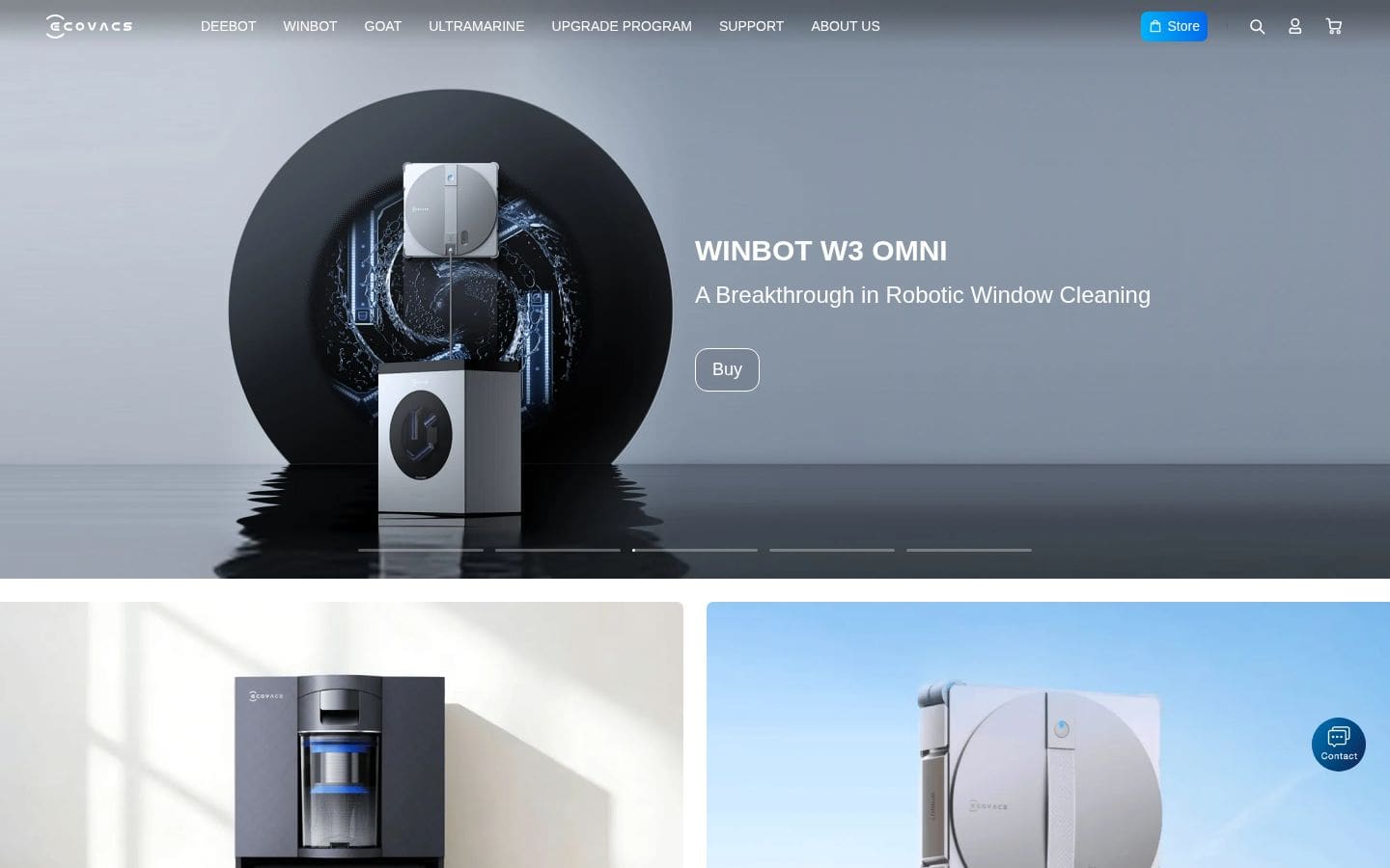 ECOVACS PC表示