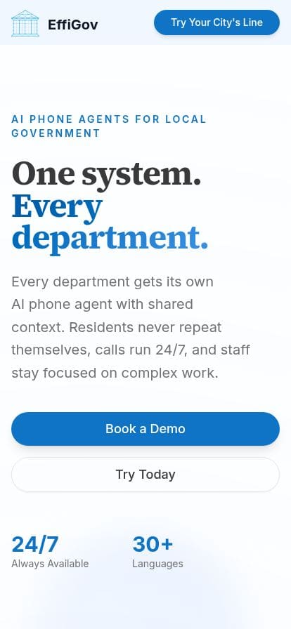 EffiGov スマホ表示