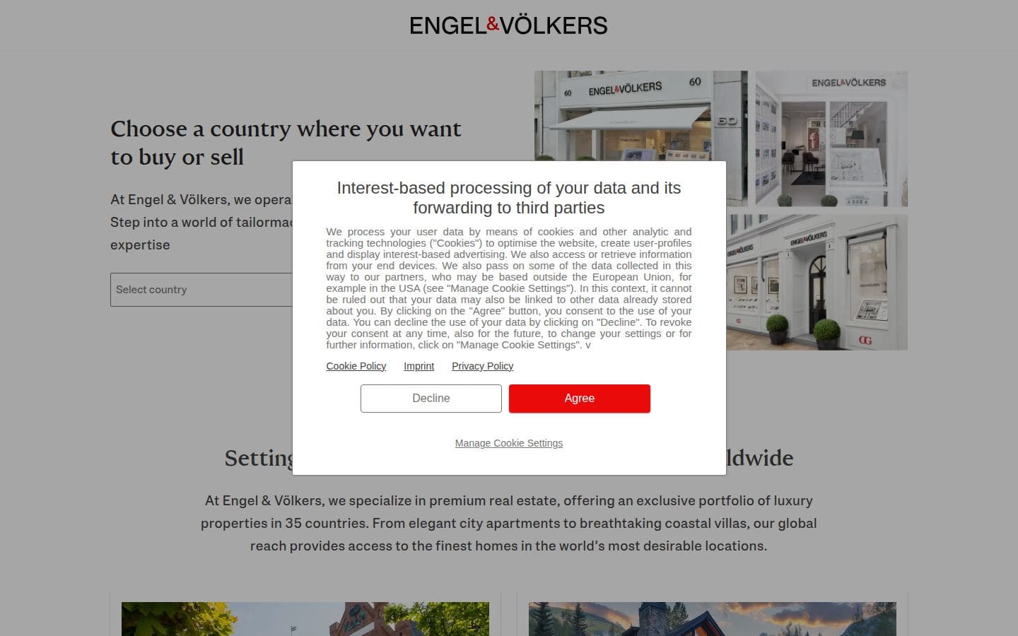 Engel & Völkers PC表示