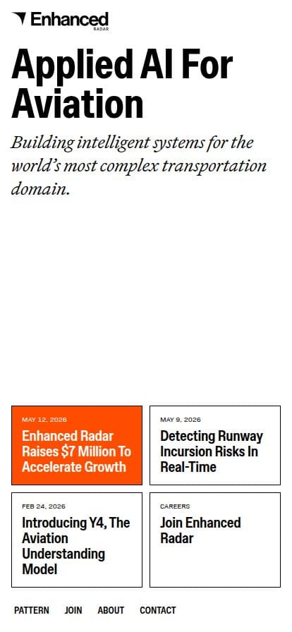 Enhanced Radar スマホ表示