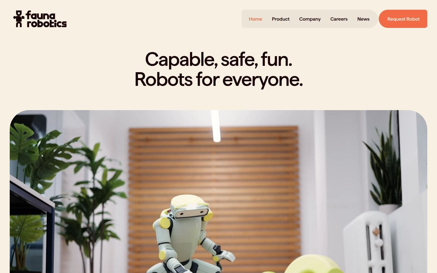 faunarobotics.com PC表示