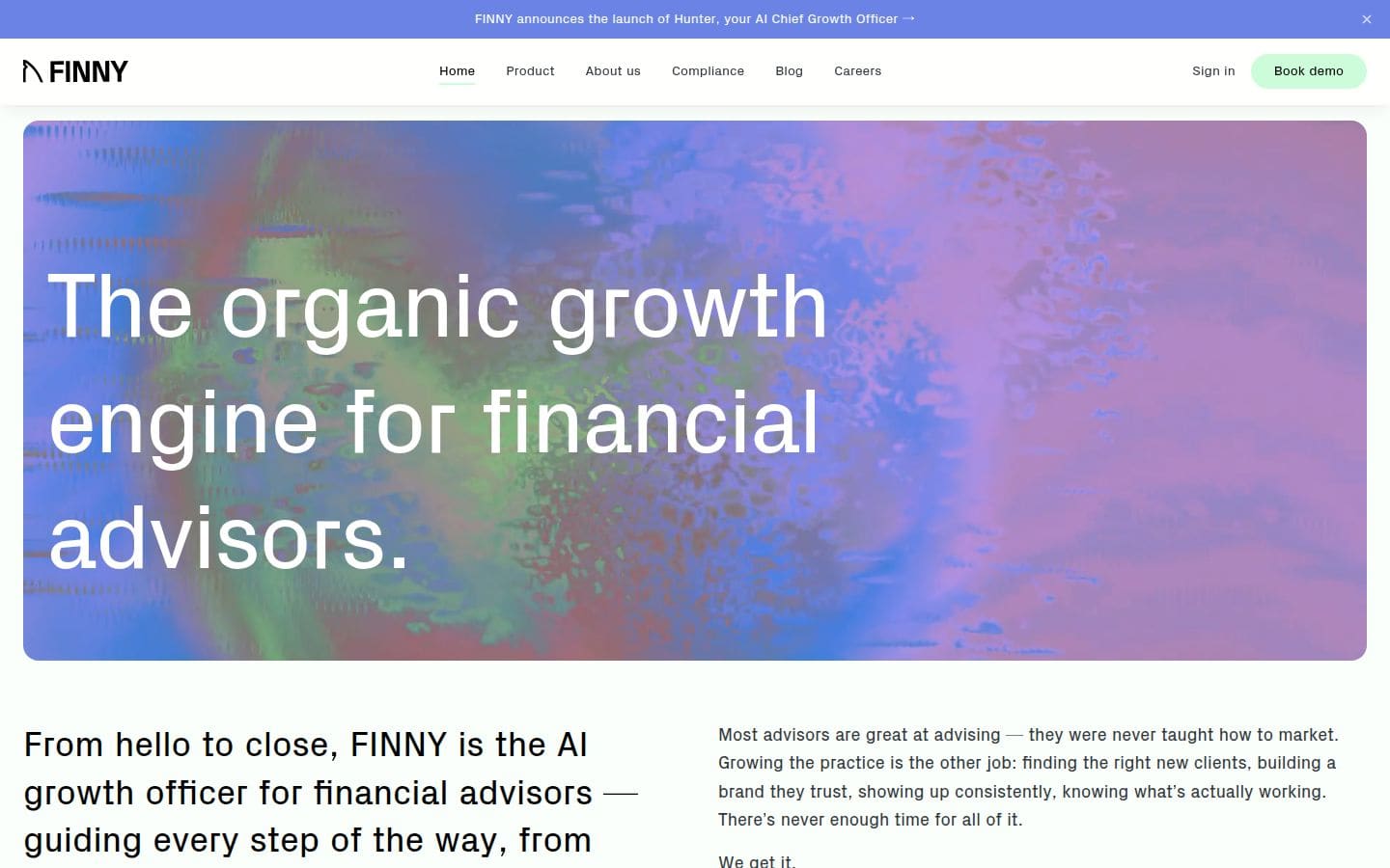 FINNY AI PC表示