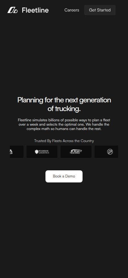 Fleetline スマホ表示