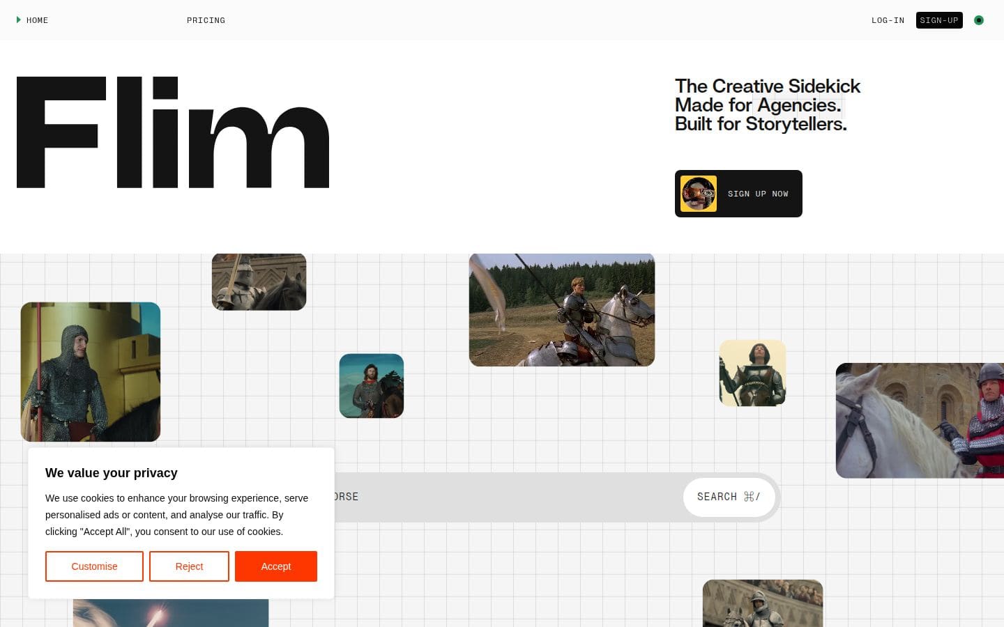 flim.ai PC表示