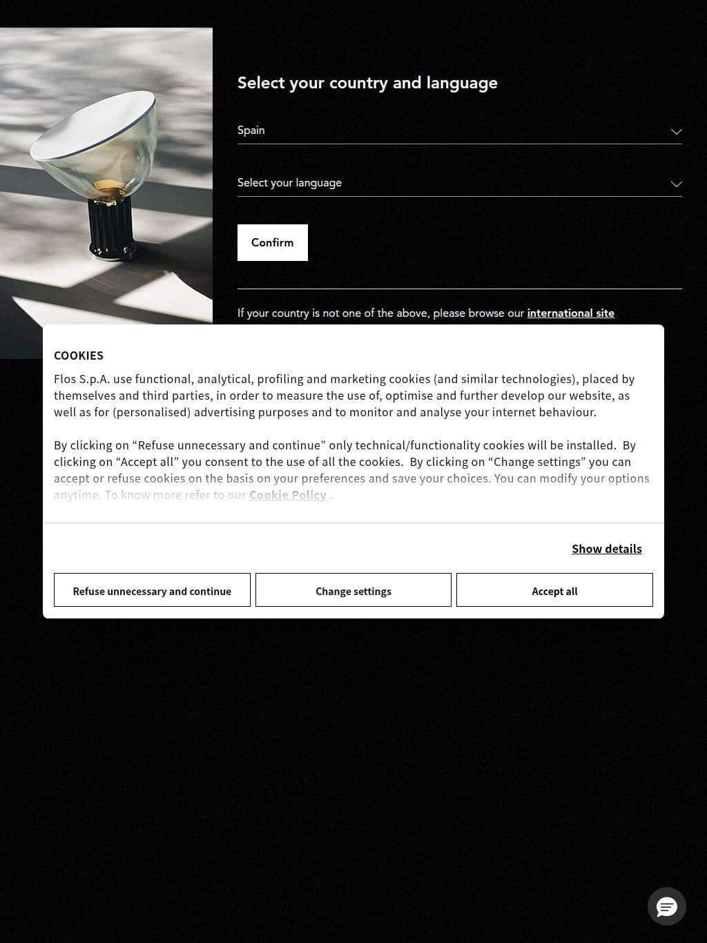 FLOS タブレット表示