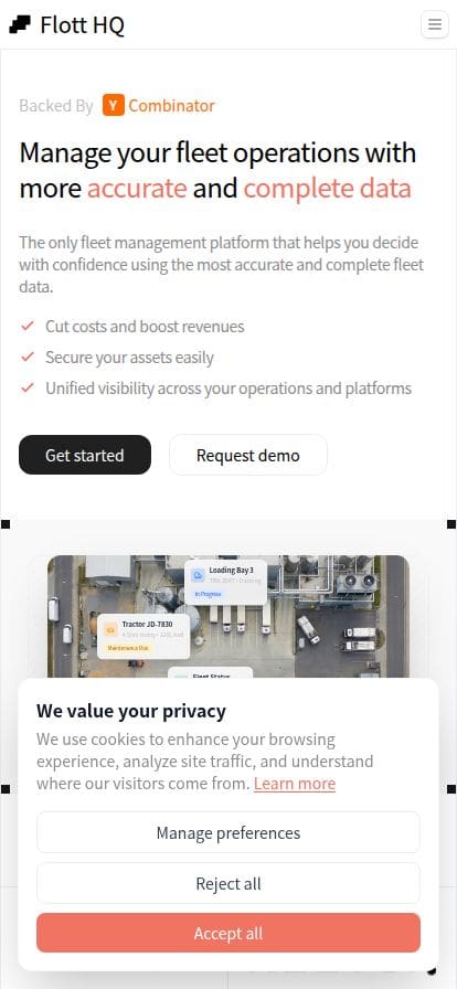 Flott HQ スマホ表示
