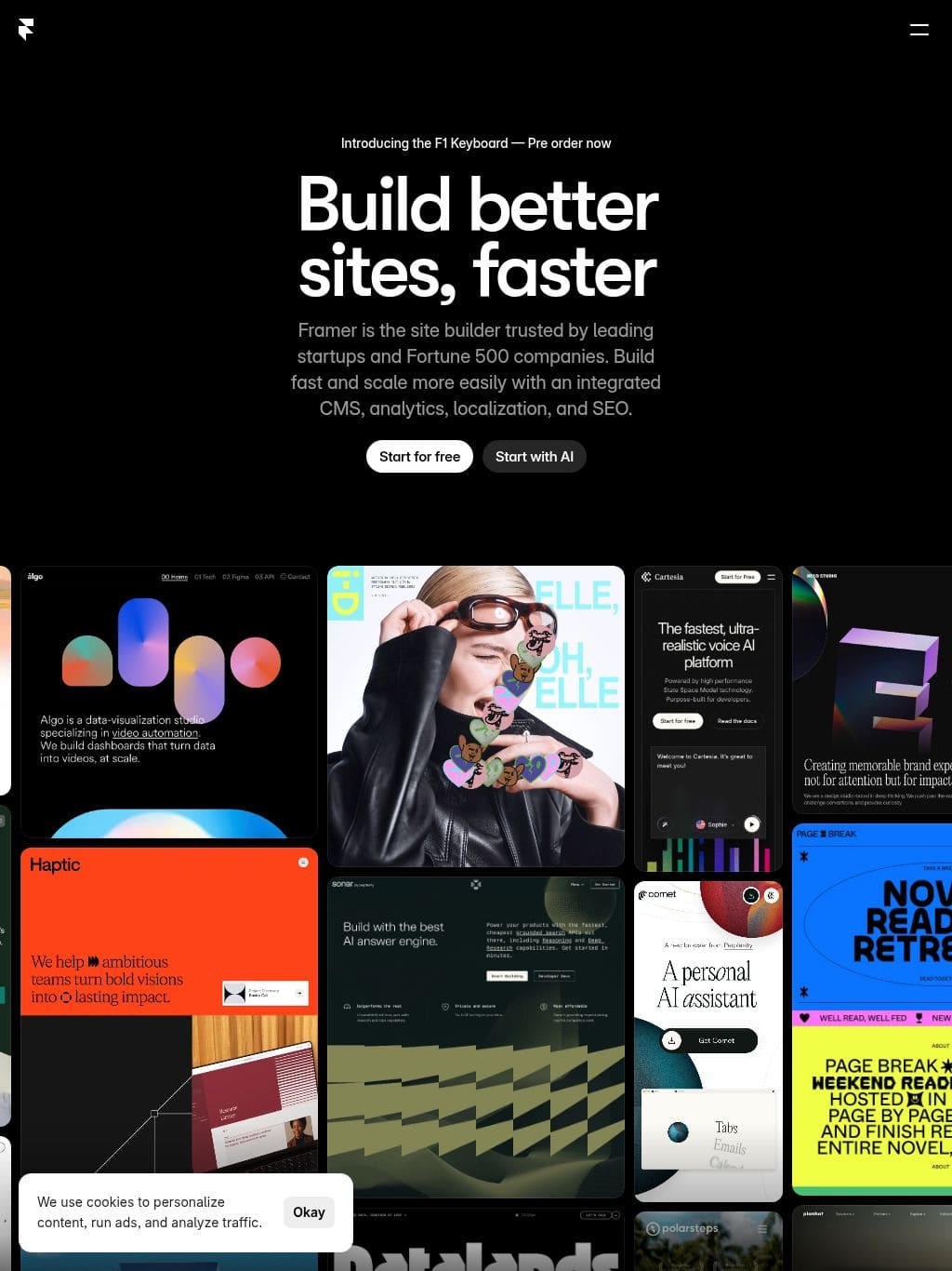 Framer タブレット表示