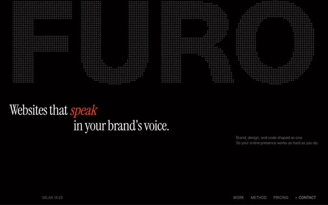 FURO Web Studio — Websites That Speak in Your Brand's Voice
