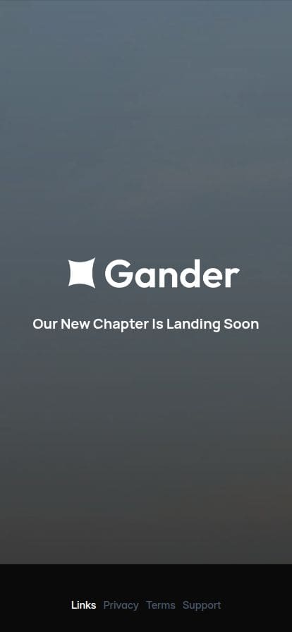 Gander スマホ表示