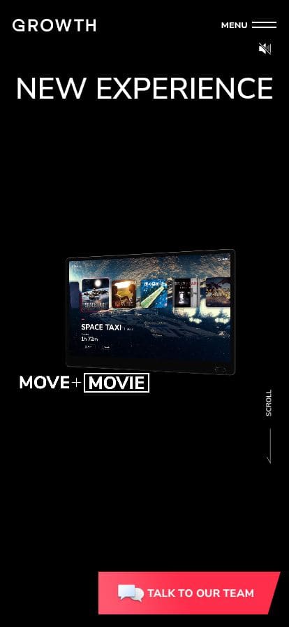 都内最大級のタクシーサイネージ・メディア スマホ表示