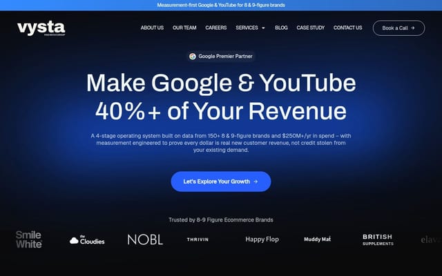Vysta Paid Media Group | The #1 Google & Youtube Ads Agency
