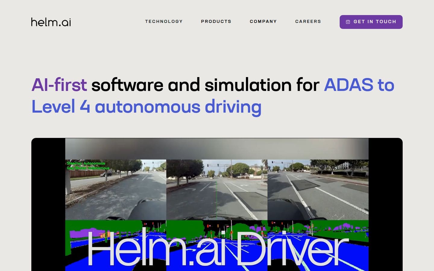 Helm.ai PC表示