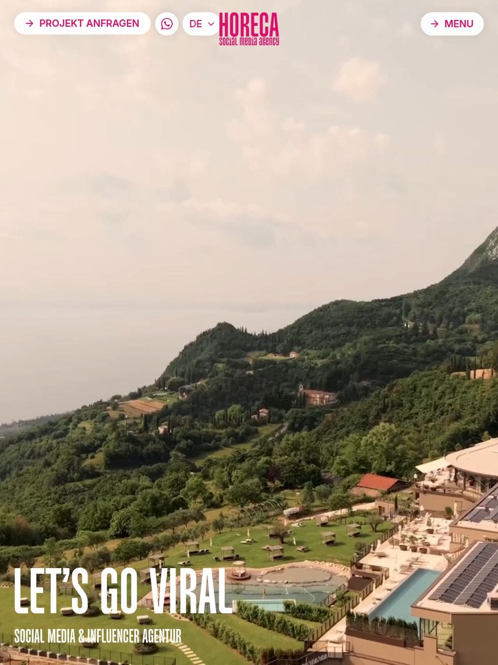 Horeca – Social Media & Influencer Agentur タブレット表示