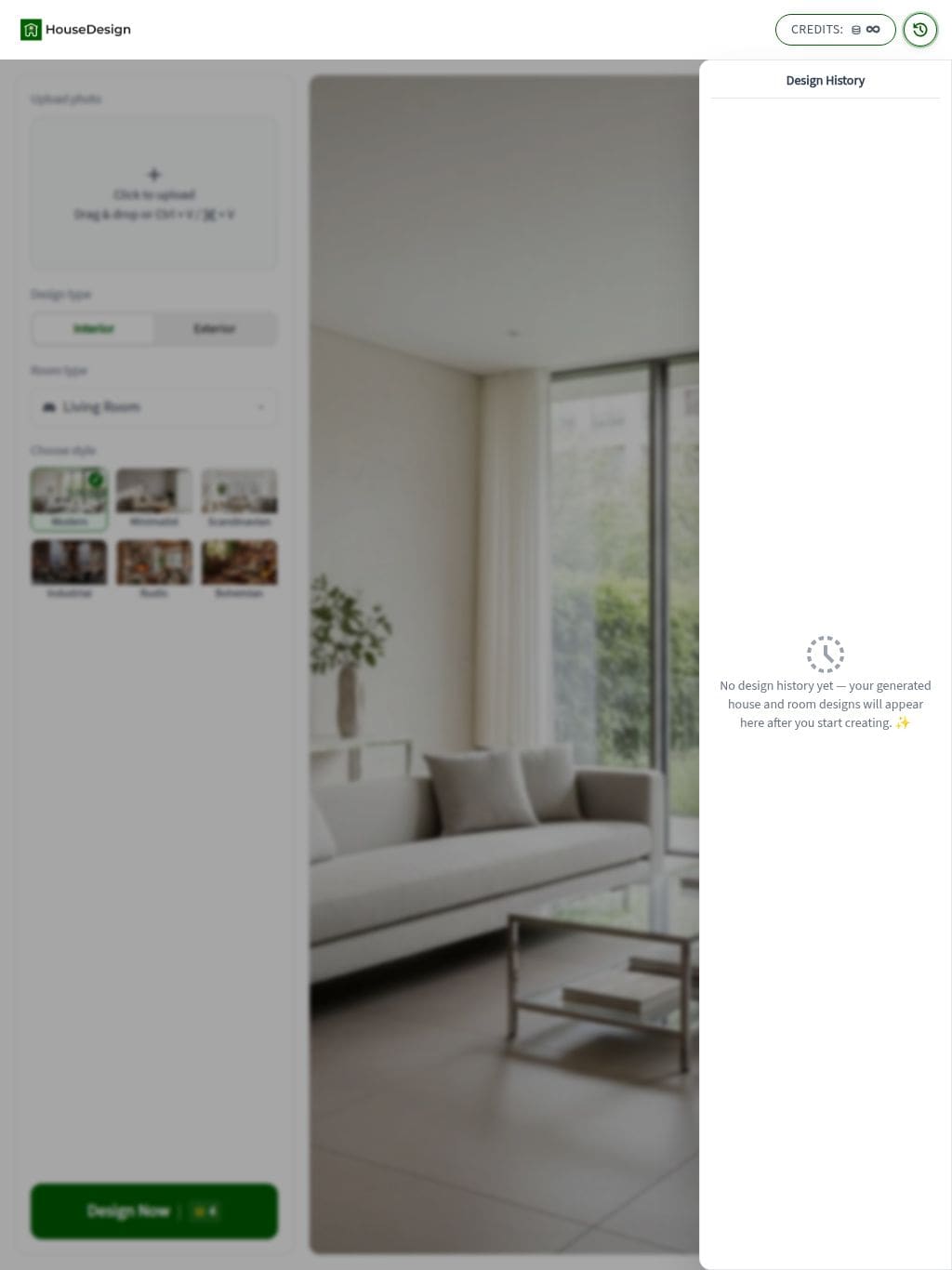 housedesign.ai タブレット表示